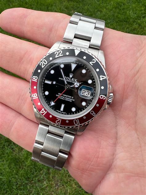 gmt ii stahl rolex|rolex gmt ii coke bezel.